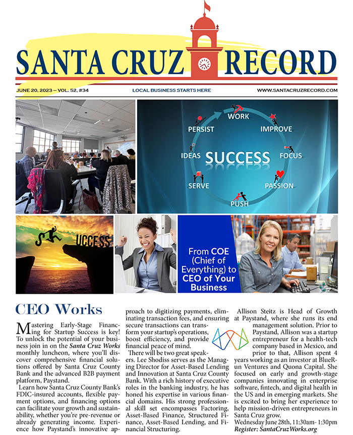 June 20, 2023 Santa Cruz Record